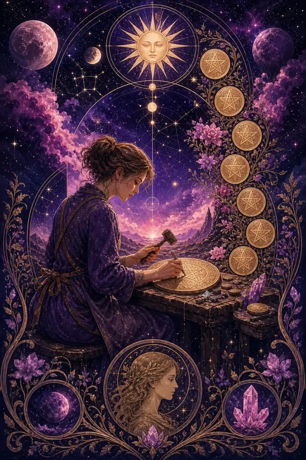 Eight of Pentacles