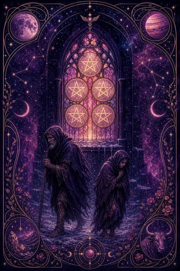 Five of Pentacles