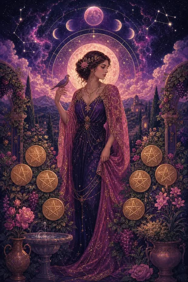 Nine of Pentacles