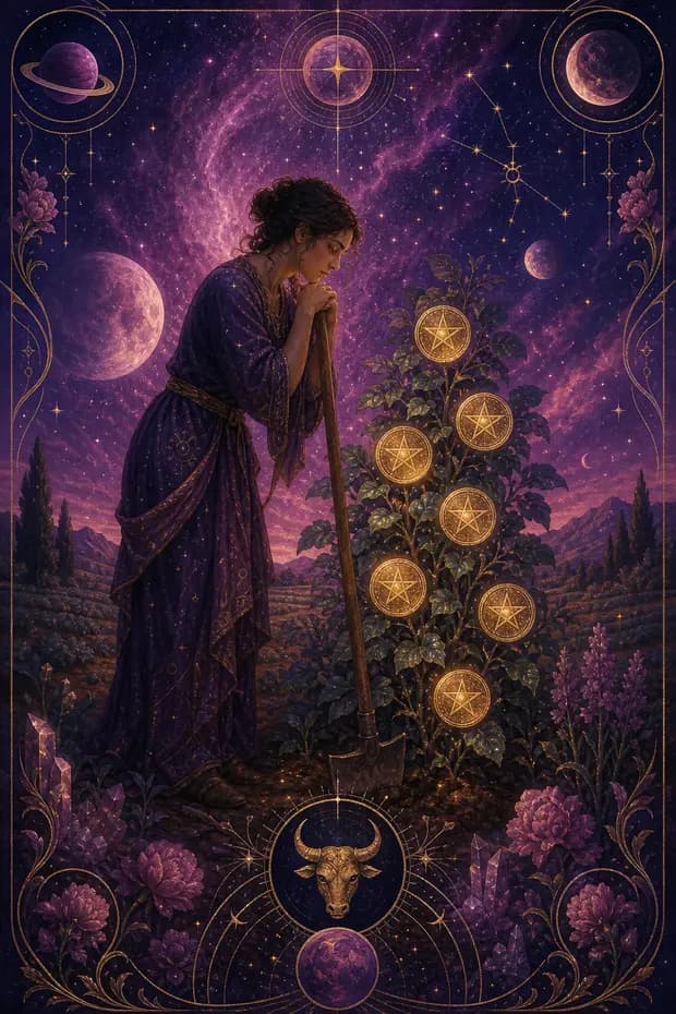 Seven of Pentacles