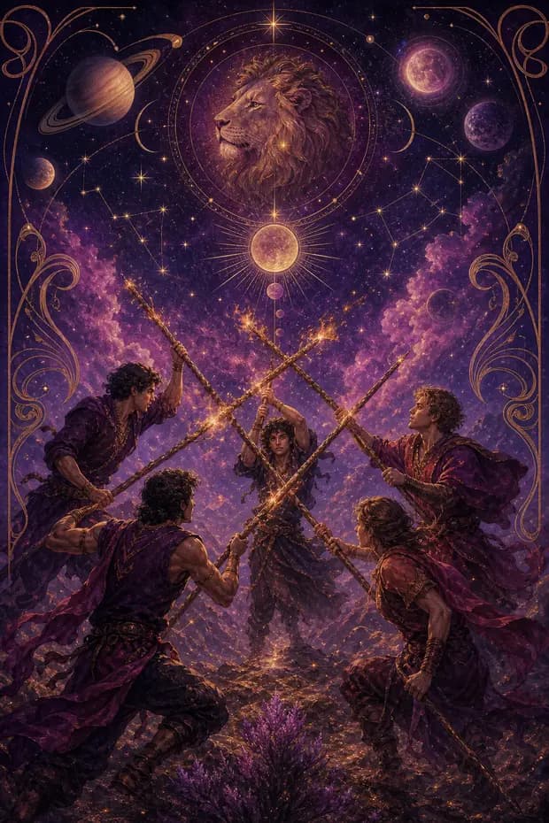 Five of Wands